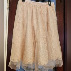 Forever 21 Ballerina Mid-Length Skirt